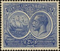 Seal of the Colony and King George V