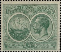 Seal of the Colony and King George V