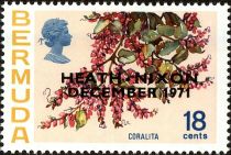 Coralita - overprinted "Heath-Nixon. December 1971"