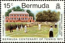 Bermuda’s 1st tennis court, Pembroke, 1873