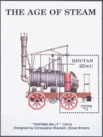 Steam Locomotive Puffing Billy - 1814