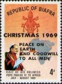 Christmas overprint