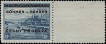 Bratislava with overprint