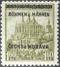 Kutná Hora with overprint