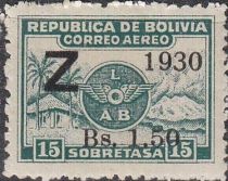 Emblem of Lloyd Aereo Boliviano