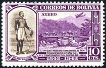 General Jose Ballivian - old and modern transportation