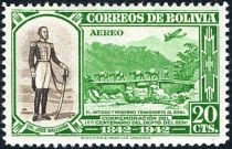 General Jose Ballivian - old and modern transportation