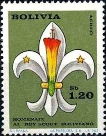 Bolivian scout badge