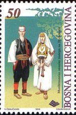 Men's and Women's Folk Costumes