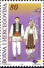 Men's and Women's Folk Costumes