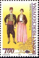 Men's and Women's Folk Costumes