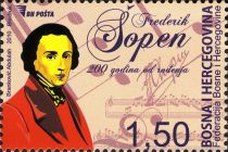 Fryderyk Chopin(1810-1849), Polish composer and pianist