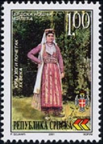 Women Folk Costume of Lijevca Polje