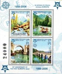 The 50 Years of Europa Cept Stamps