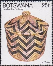 Woven Covered Basket