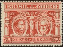 Centenary of Independence - Dom Pedro I and J.Bonifacio