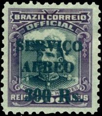 Marechal Hermes da Fonseca Overprinted