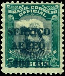 Marechal Hermes da Fonseca Overprinted