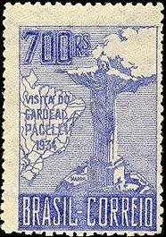 Cardinal Pacelli in Brazil