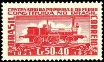 Baronesa, 1852 (First Locomotive Used in Brazil)