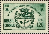 Centenary of the City of Botucatu/SP. Coat of Arms