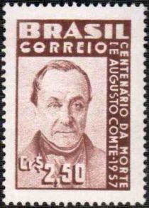 Centenary of Philosopher Agusto Comte's Death, Creator of po