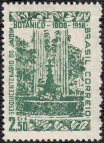 150th years of Botanical Park in Rio de Janeiro