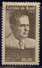 Marechal Josip Broz Tito from Yuguslavia visit to Brazil