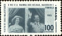 King Baudouin and Queen Fabiola Visit Brazil