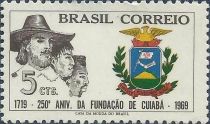 Men of three races and Arms of Cuiaba