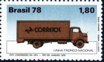 Modern Postal Truck