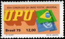 Flags of Brazil and UPU