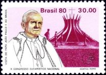 Pope John Paul II / Brasilia Cathedral