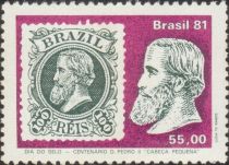 Stamp Day - D. Pedro II "Small Head"