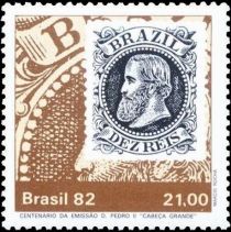 "Large Head" Stamp of 1882