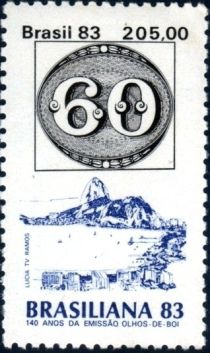 140 Year "Olhos-de-boi" Stamp