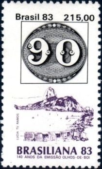 140 Year "Olhos-de-boi" Stamp