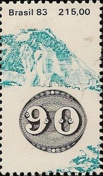 140 year "Olhos-de-boi" Stamp