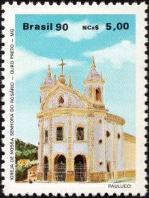 Religious Architecture in Brazil - Church in Ouro Preto/MG