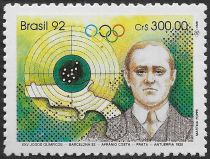 Afranio Costa (1892-1979), Target Shooting Silver Medalist