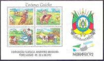 Stamps Exposition Brazil-Argentina