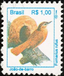 Rufous Hornero (Furnarius rufus)