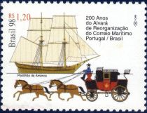 200 Years Martim Post Brasil - Portugal