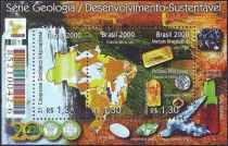 Geology souvenir sheet