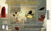 Brazilian Gems souvenir sheet