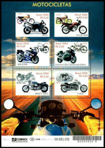 Motorcycles mini sheet