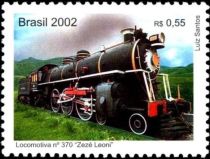 Steam Locomotives in Brazil - Locomotive N. 370