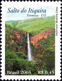 Brazilian Waterfalls - Salto II on the Preto River and Itiqu