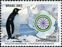 Emblem, Emperor Penguin (Aptenodytes forsteri)