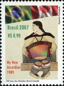 140 Years of Brazil-Canada Relations - My New Accordion 1989